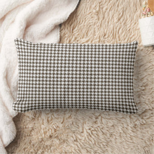 Cojín Lumbar Houndstoth Brown Combination de Shirley Taylor