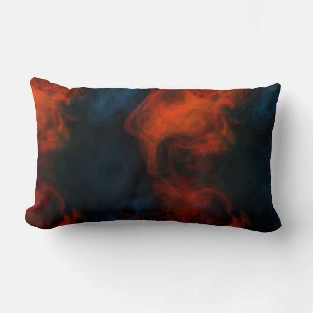 Cojín Lumbar Humo azul (Anverso)