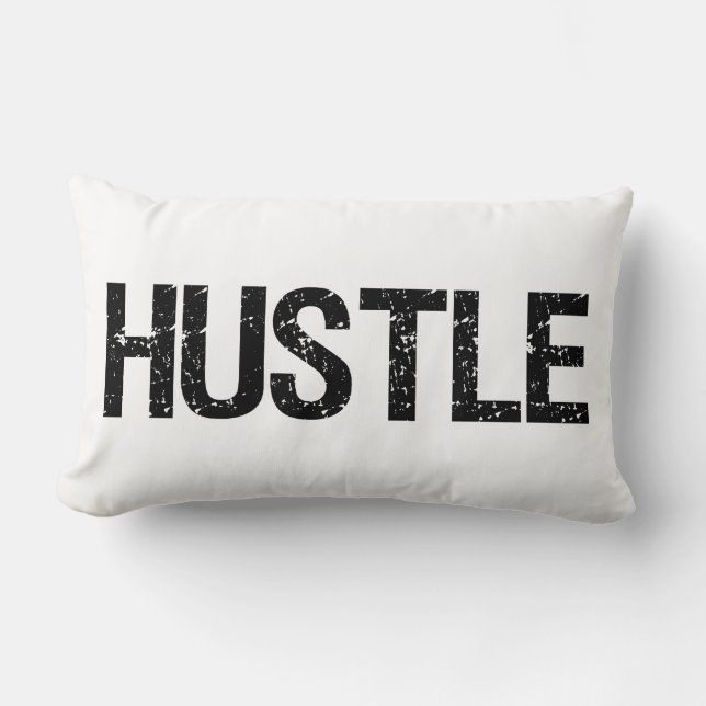 Cojín Lumbar Hustle (Anverso)