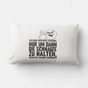 COJÍN LUMBAR ICH LERNE DOCH NICHT SPRECHEN