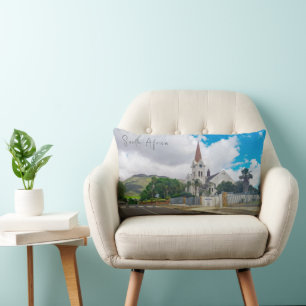 Cojín Lumbar Iglesia de Riebeek-Kasteel Vista ZA Sudáfrica
