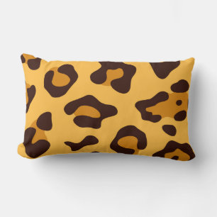 Cojín Lumbar Impresión Cute Leopard