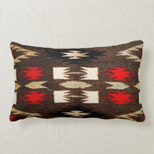 Cojín Lumbar Impresión de diseño tribal nativo americano