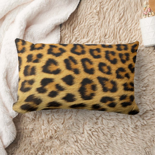 Cojín Lumbar Impresión de leopardo (Manta)