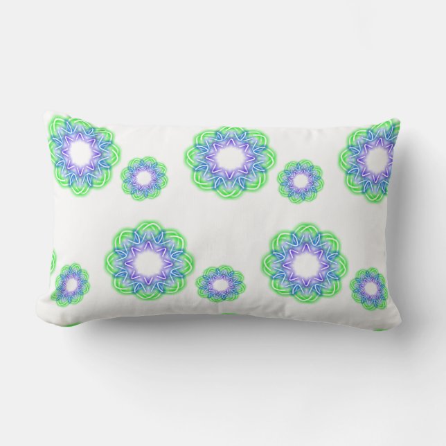 Cojín Lumbar Impresiones Kaleidoscope (Anverso)