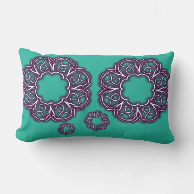 Cojín Lumbar Impresiones Kaleidoscope (Anverso)