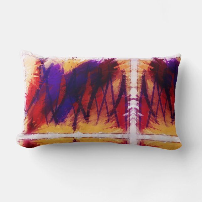 Cojín Lumbar Incendio salvaje (Anverso)