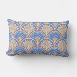 Cojín Lumbar Indigo Scallop Petal Lumbar Pillow