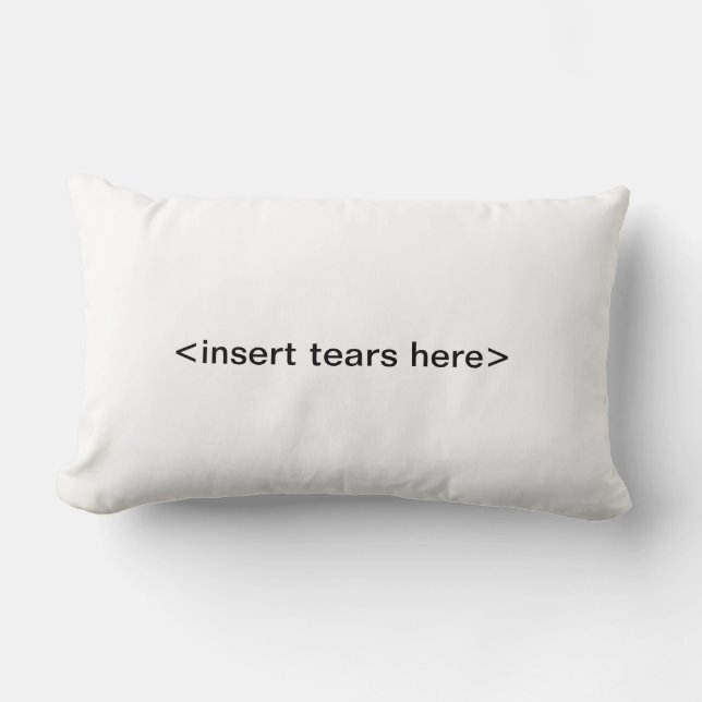 Cojín Lumbar inserte los rasgones aquí soportan (Anverso)