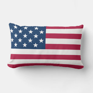 Cojín Lumbar Inspiración de la antigua bandera de los Estados U