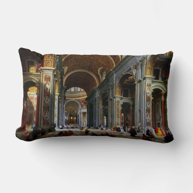 Cojín Lumbar Interior de la Basílica de San Pedro, Roma (Anverso)