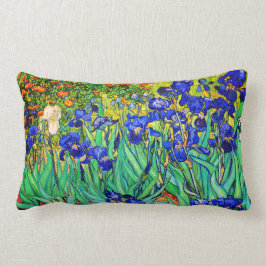 Cojín Lumbar Irises de Vincent Van Gogh