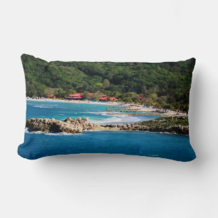 Cojín Lumbar Isla Tranquila Paraíso Labadee Haití