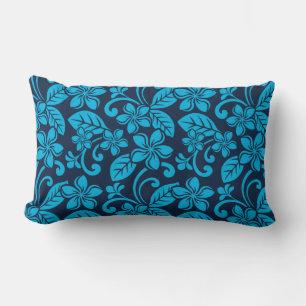 Cojín Lumbar ISLAND PLUMERIA (azul x 2)