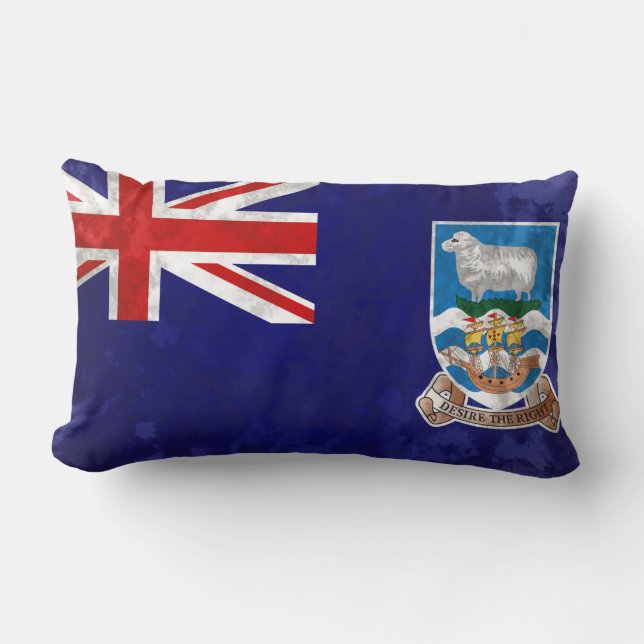 Cojín Lumbar Islas Malvinas (Anverso)