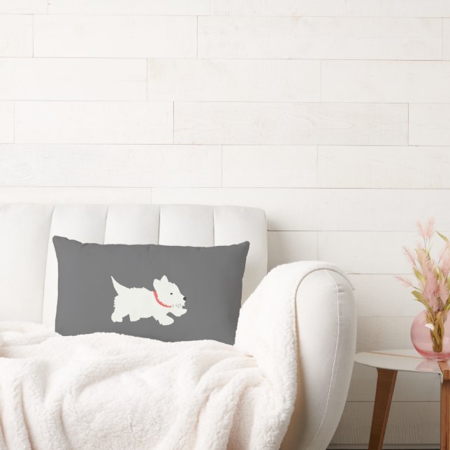 Cojín Lumbar Izzie The Westie (Sofá)