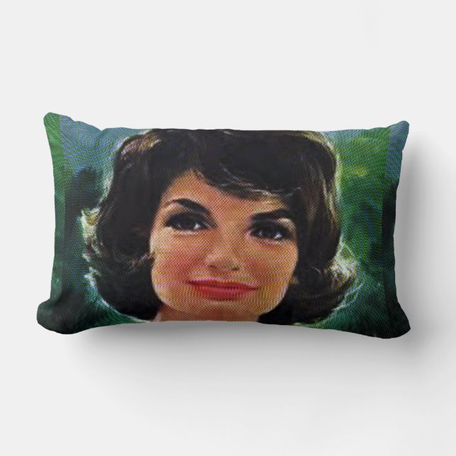 Cojín Lumbar Jackie Kennedy (Anverso)