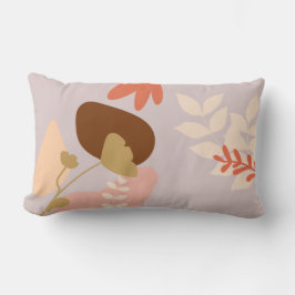 Cojín Lumbar jardín abstracto