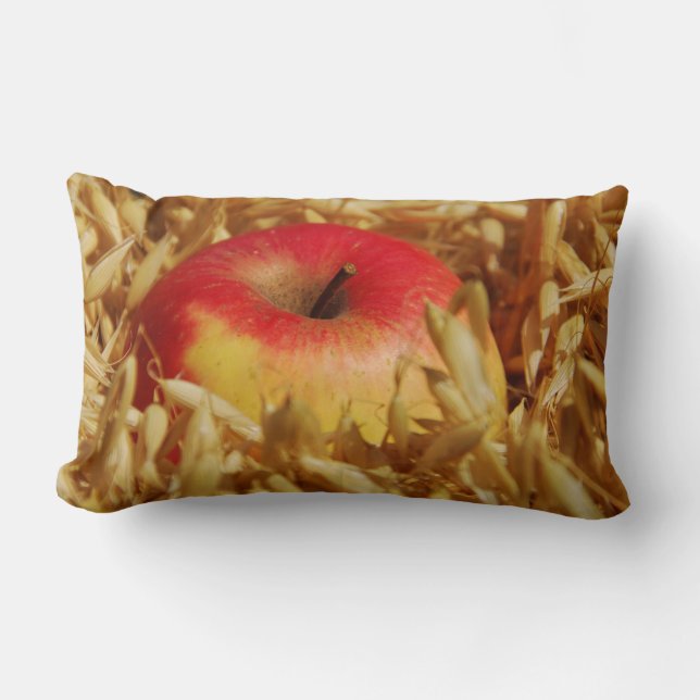 Cojín Lumbar Jardín de cabañas, Rosalinde (Anverso)