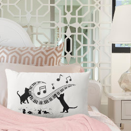 Cojín Lumbar Jazz Cats | Piano