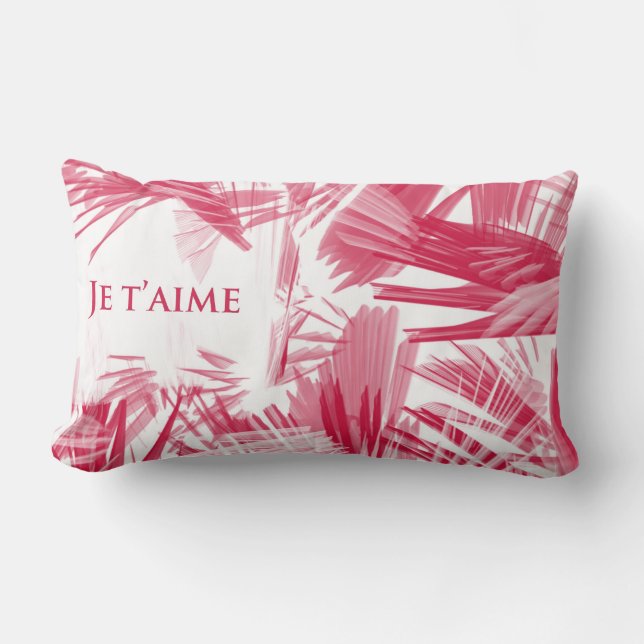 Cojín Lumbar Je t'aime Pillow (Anverso)