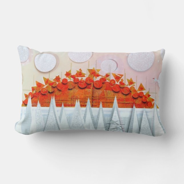 Cojín Lumbar JESSICA ANNE FRANK "WINTER" Thank You Card (Anverso)