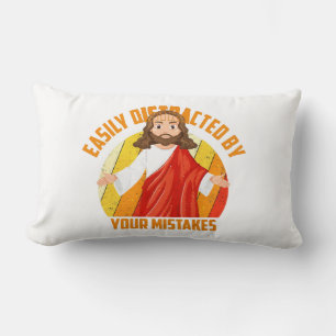 Cojín Lumbar Jesús divertido