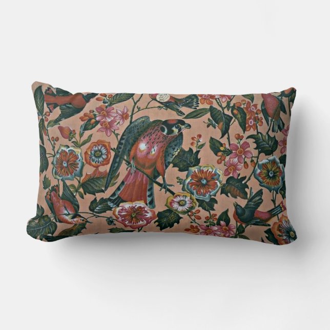 Cojín Lumbar John James Audubon "pájaros de América " (Anverso)