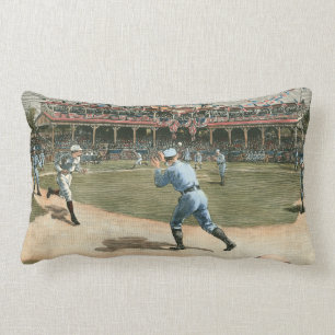 Cojín Lumbar Juego de Béisbol de la Liga Nacional 1886