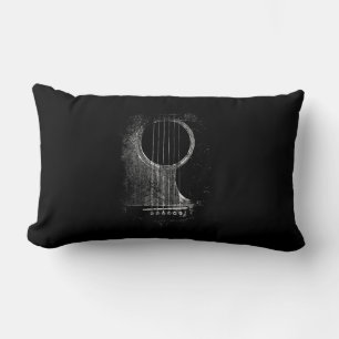 Cojín Lumbar Jugador de guitarra acústica Six String Rock & Rol