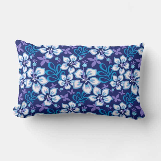 COJÍN LUMBAR JUNGLE SURF (COMBO AZUL) (Anverso)