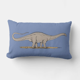Cojín Lumbar Jurásico Dinosaurio Apatosauro