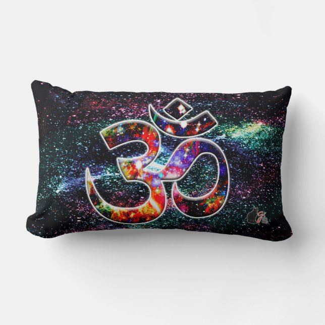Cojín Lumbar Karma OM Universal (Anverso)