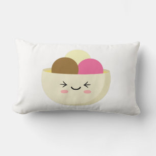 Cojín Lumbar Kawaii Ice Cream