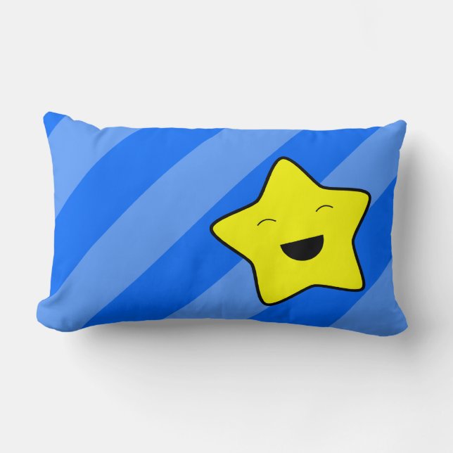 Cojín Lumbar Kawaii Star Pillow (Anverso)