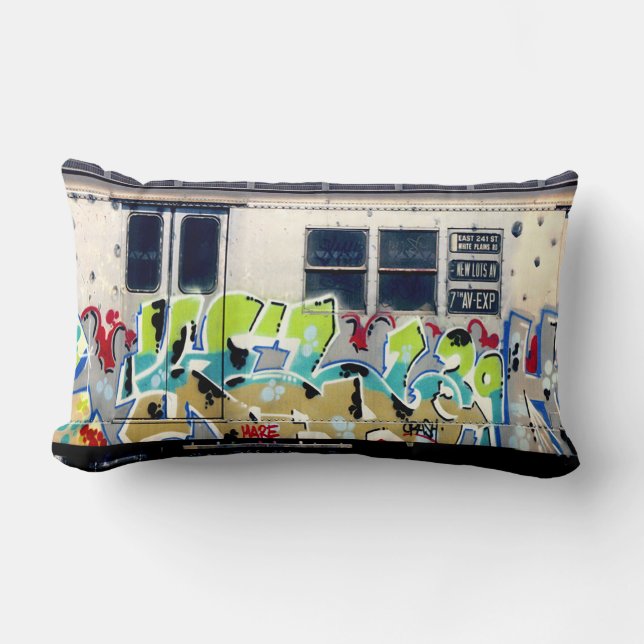 Cojín Lumbar Kel1st Classic Graffiti Lumbar Pillow (Anverso)