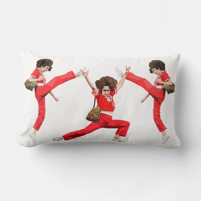 Cojín Lumbar Kick Stretch Kick (Anverso)