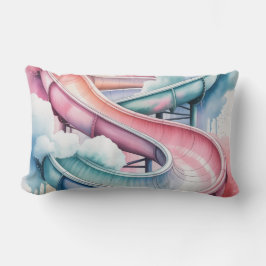 Cojín Lumbar Kids’ Birthday Waterslide Party Gift