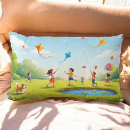 Cojín Lumbar Kite Dreams Park Pillow