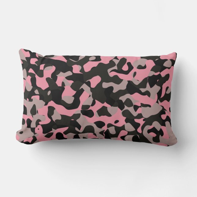 Cojín Lumbar Kitty Camo (Anverso)