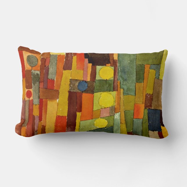 Cojín Lumbar Klee - Al estilo de Kairouan (Anverso)