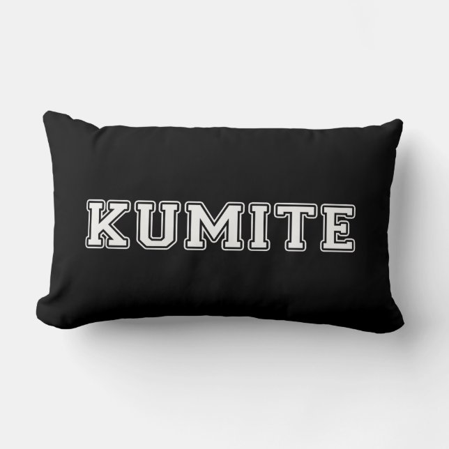 Cojín Lumbar Kumite (Anverso)