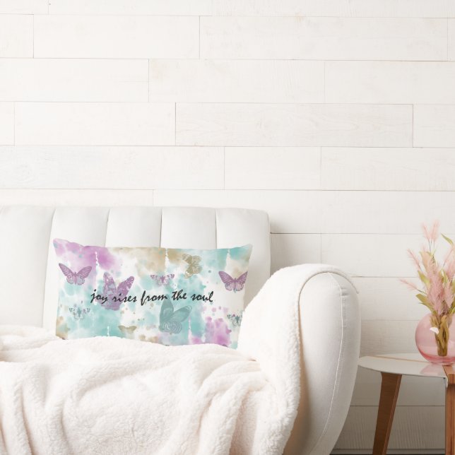 Cojín Lumbar La alegría surge del alma (Sofá)