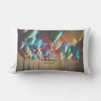 Cojín Lumbar "La amistad es la magia más verdadera que hay"