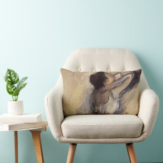 Cojín Lumbar La Bailarina de Edgar Degas, Arte Antiguo de Baila