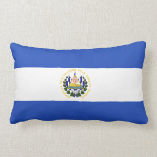 Cojín Lumbar La bandera de El Salvador