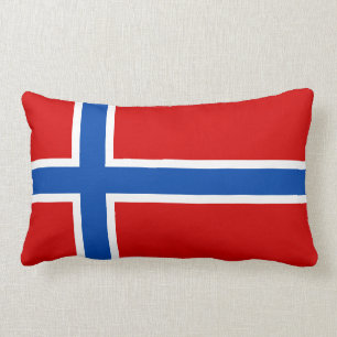 Cojín Lumbar La bandera de Noruega