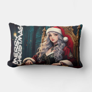 Cojín Lumbar La hermana más sexy de Santa María - Feliz Navidad