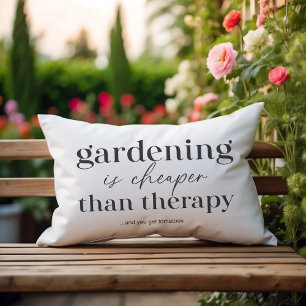 Cojín Lumbar La Jardinería Es Más Barata Que La Terapia Cita 