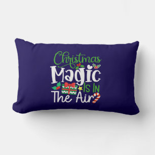 Cojín Lumbar La magia de los navidades está en el Air-67876